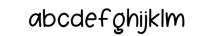 Funtastic Wonderful Font - Skinny Regular Font LOWERCASE