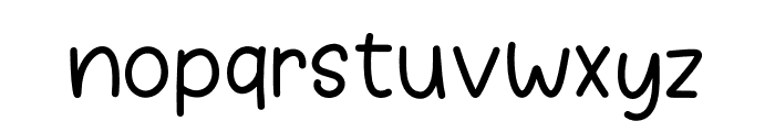 Funtastic Wonderful Font - Skinny Regular Font LOWERCASE