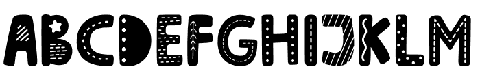 Funtasy Font UPPERCASE