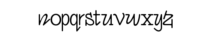 Funtique Regular Font LOWERCASE