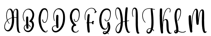 Furcate Font UPPERCASE