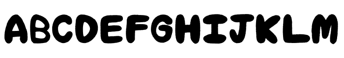 Furfy Bold Font UPPERCASE