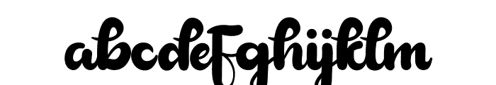 Furgaski Font LOWERCASE