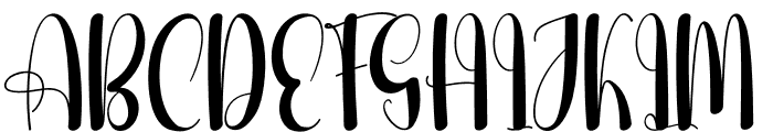 Furlough Font UPPERCASE