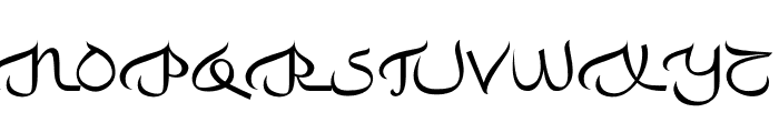 Furqan Font UPPERCASE
