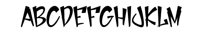 Fushijin Font UPPERCASE