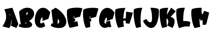 Fusion Flame Font LOWERCASE