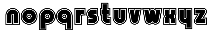Fusion Retro Clean Font LOWERCASE
