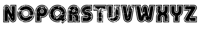 Fusion Retro Font UPPERCASE