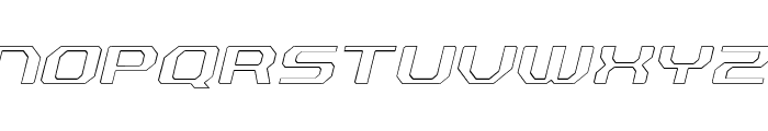 Fussion-ItalicLine Font UPPERCASE