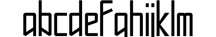 Futura Nova Font LOWERCASE