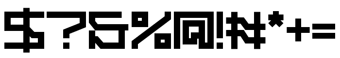 Futurakick Font OTHER CHARS