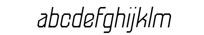 Futurama Light Font LOWERCASE