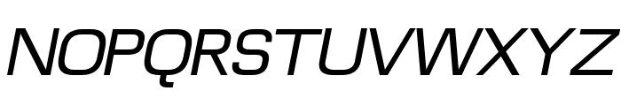 Futurette-MediumOblique Font UPPERCASE