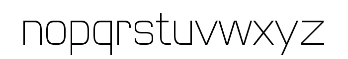 Futurette-Thin Font LOWERCASE