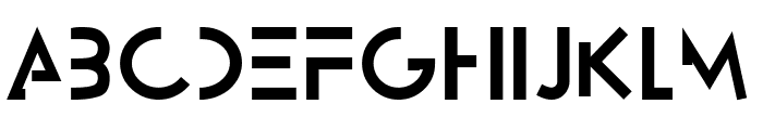 Futurist Font LOWERCASE