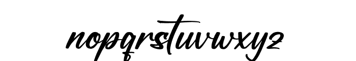 Futuristic Stylish Font LOWERCASE