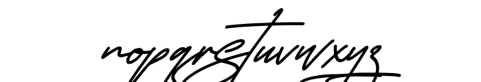 Futuristica Signatera Italic Font LOWERCASE