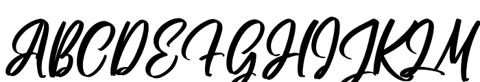 Futuristica Signature Font UPPERCASE