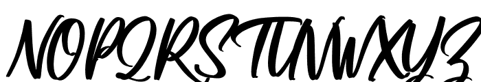 Futuristica Signature Font UPPERCASE