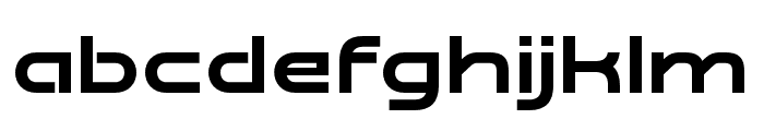 Futury Regular Font LOWERCASE