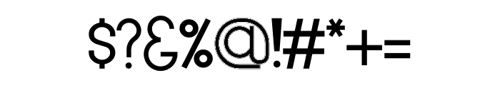 Futusicia Sans Serif Font OTHER CHARS