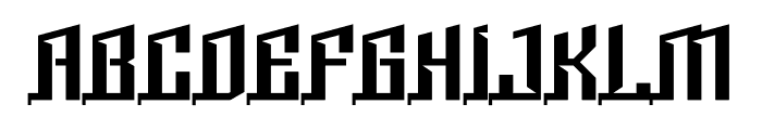 GABKAN Font LOWERCASE