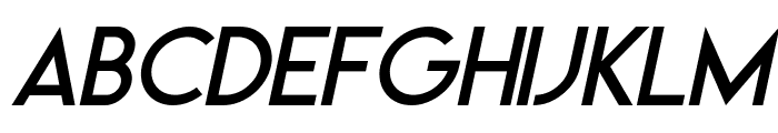 GACO Italic Font LOWERCASE