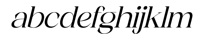 GAELA Italic Font LOWERCASE