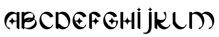 GAHIBOE Font UPPERCASE