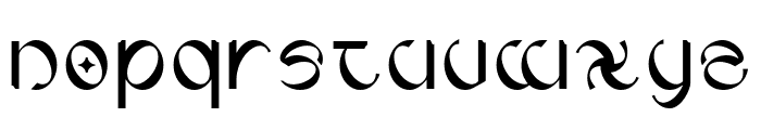 GAHIBOE Font LOWERCASE