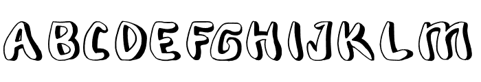 GAME COMIC Font UPPERCASE