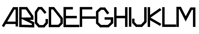 GAMERS Font UPPERCASE