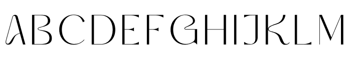 GAQIRE Font LOWERCASE