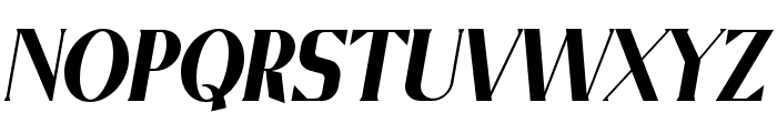 GARO Italic Font UPPERCASE