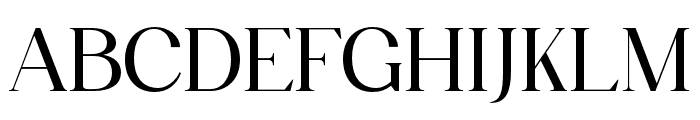 GC Baskfille Regular Font UPPERCASE