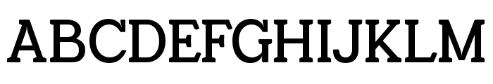 GC Chalke Regular Font UPPERCASE