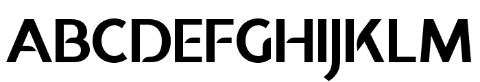 GC Fodax Regular Font UPPERCASE