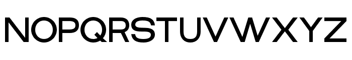 GC Quark Regular Font UPPERCASE