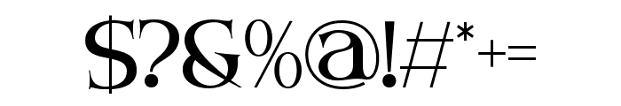 GEBIONETH-Regular Font OTHER CHARS