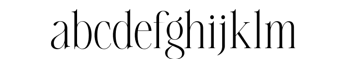 GEBISSYA Regular Font LOWERCASE