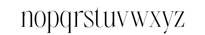 GEBISSYA Regular Font LOWERCASE