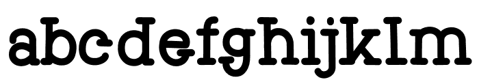 GEDRIK Font LOWERCASE