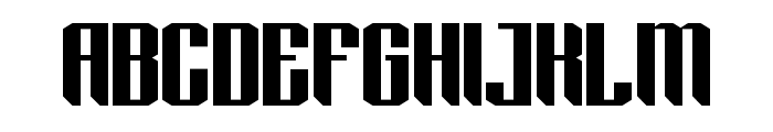 GELATHIC-Regular Font UPPERCASE