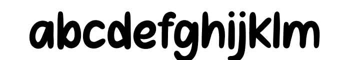 GELEMBUNG Font LOWERCASE