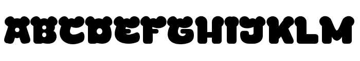 GENCIS-Regular Font UPPERCASE
