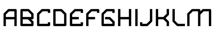 GENESIX Font LOWERCASE