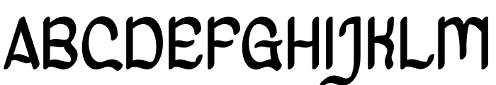 GENJIO CUSANG Font LOWERCASE