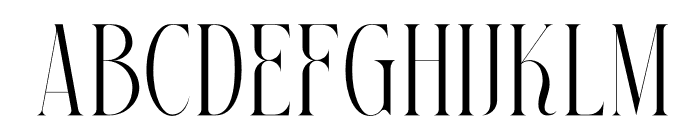 GEORGIANO Font LOWERCASE