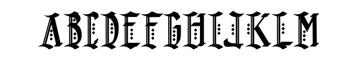 GHEDONE GROND Font UPPERCASE